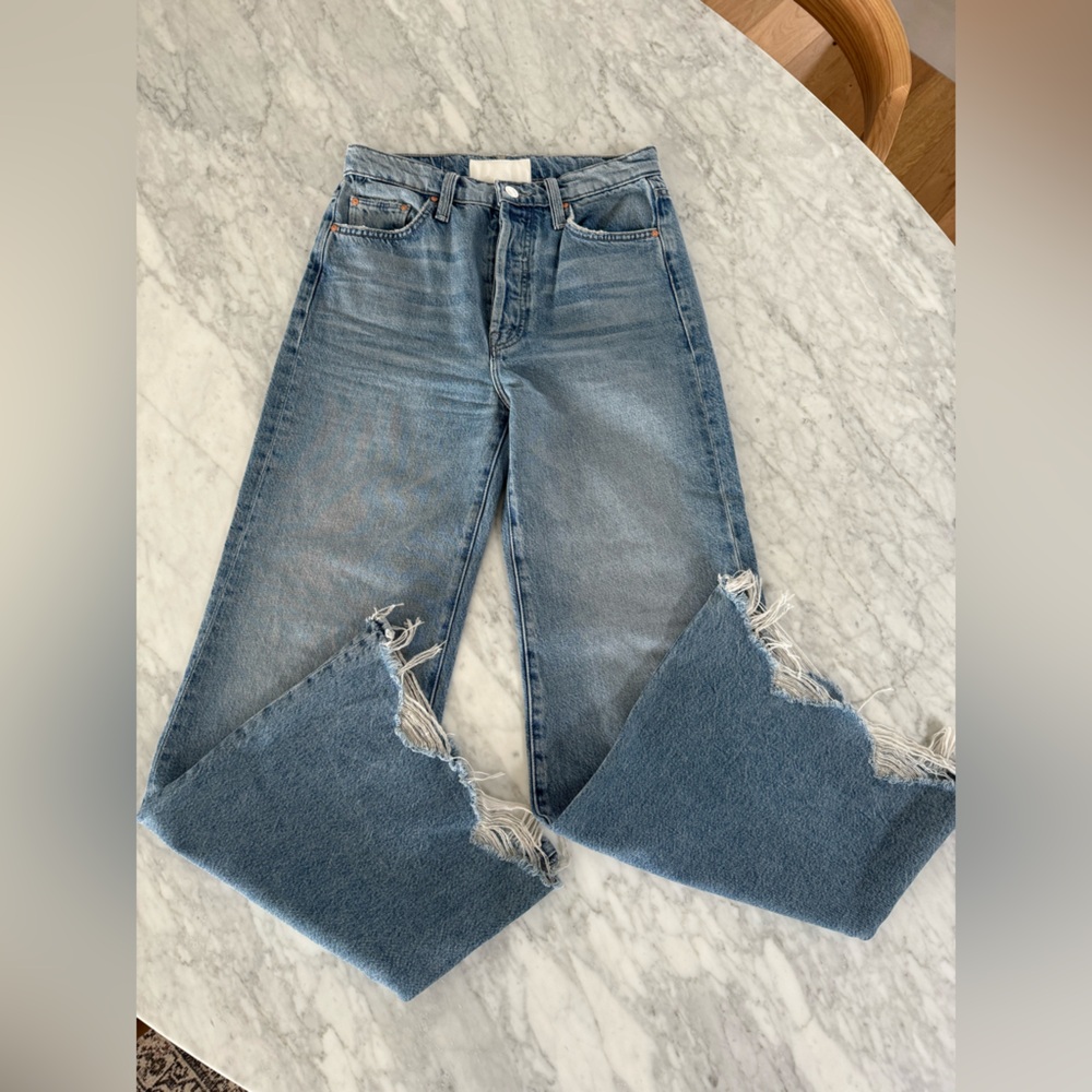Mother brand Roller denim, size 26, wash ‘look before you leap’